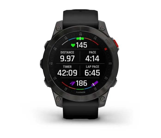 Garmin SMARTWATCH GARMIN Epix 2 Sapphire Czarny - 1466457 - zdjęcie 8